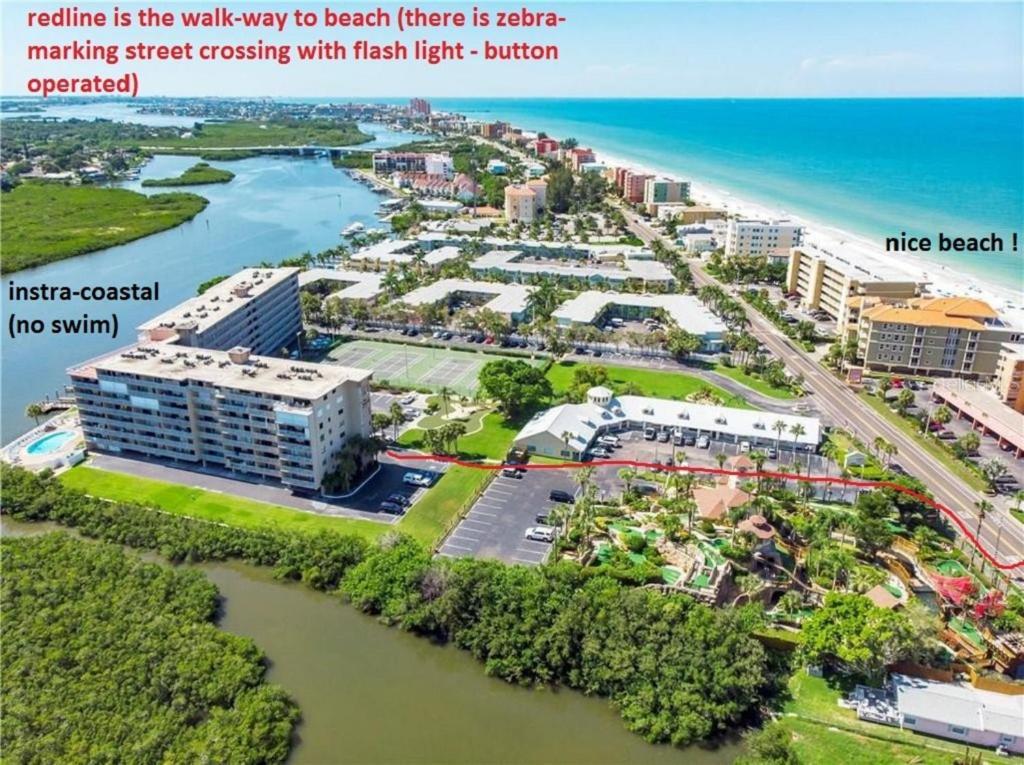 Bayshore Yatch Tennis Condo 2Br 3 Beds, Walking Distance To Beautiful Quite Beach Клиъруотър Бийч Екстериор снимка